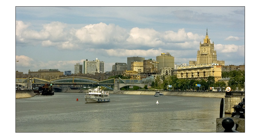 фото "Вид на Мост Богдана Хмельницкого" метки: архитектура, пейзаж, вода