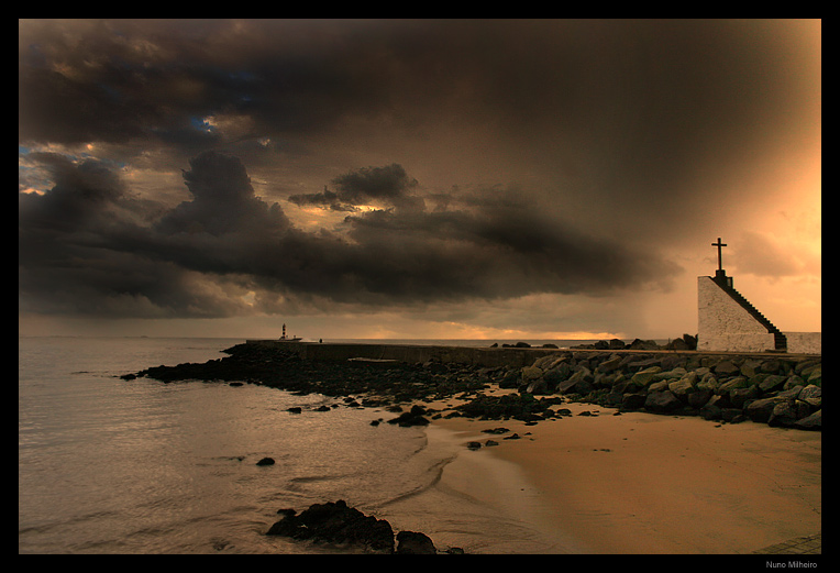 photo "The minute just before the storm..." tags: landscape, sunset