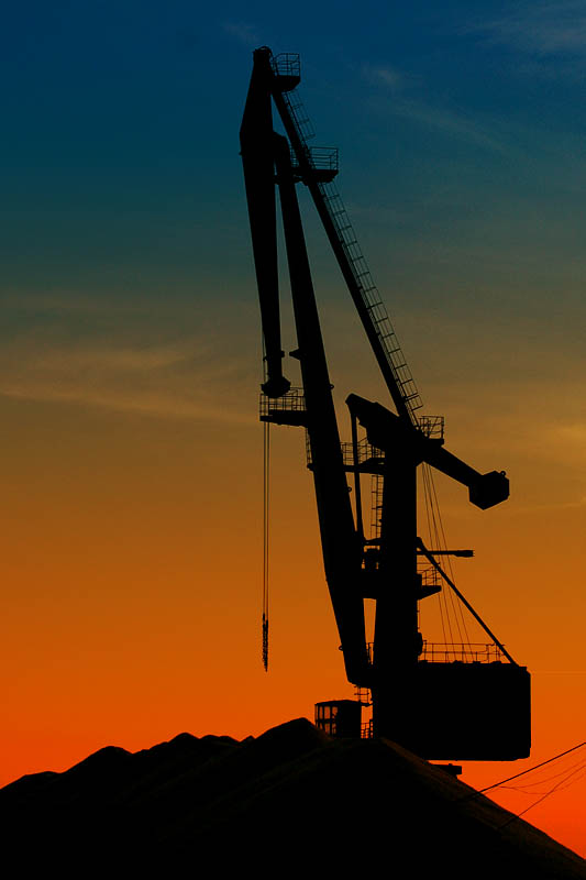 фото "the port crane" метки: город, техника, 