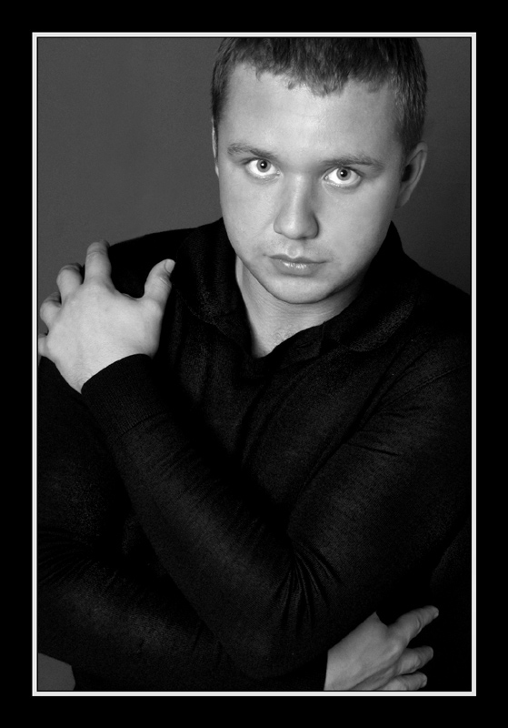 photo "Artem-3" tags: portrait, black&white, man