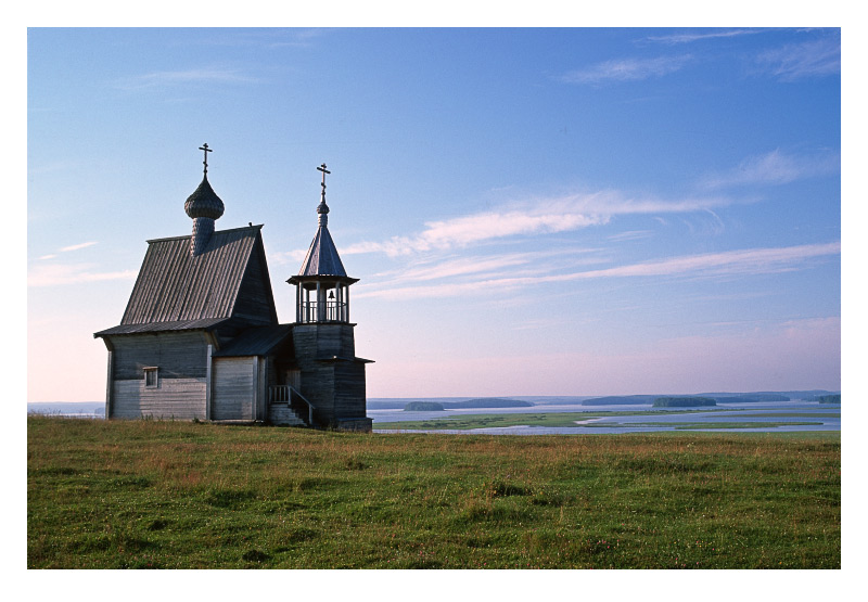 photo "Kenozero. Another view of Nikolskaya chapel" tags: architecture, landscape, 