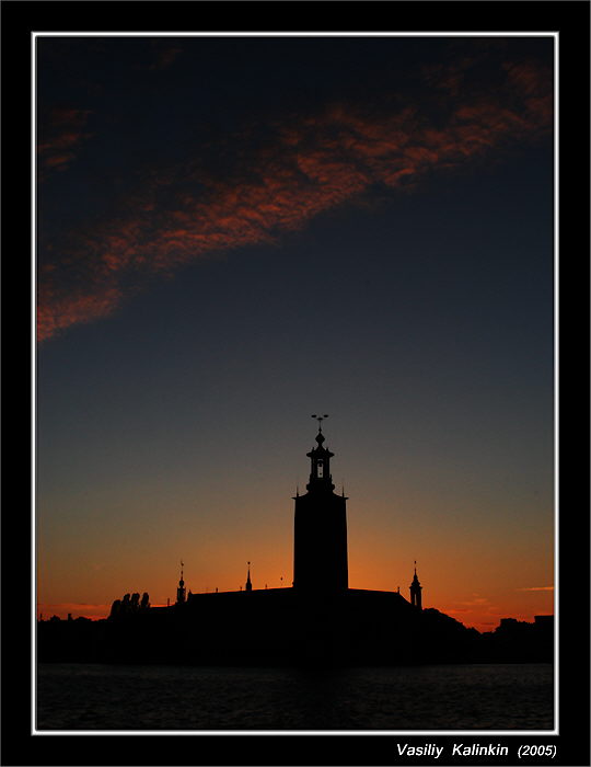 photo "Town hall" tags: travel, landscape, Europe, sunset