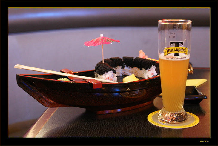 photo "Still-life with a sushi" tags: still life, misc., 