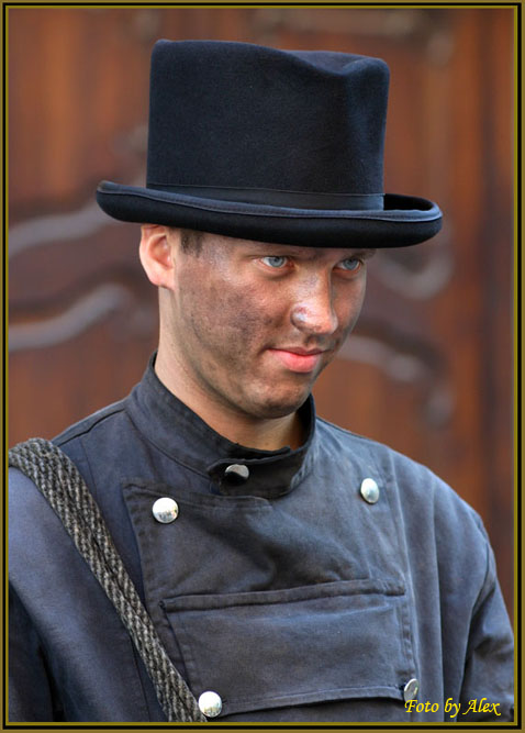 photo "chimneysweep" tags: portrait, man