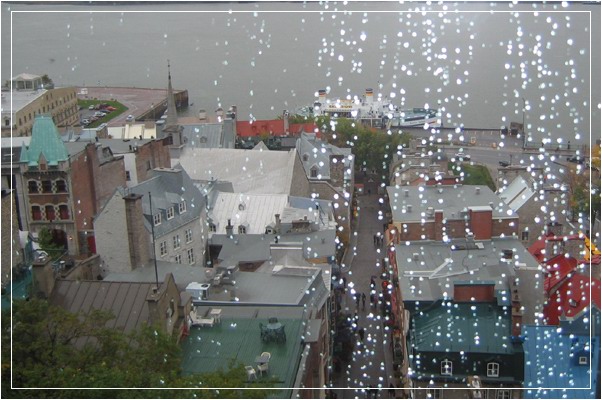 photo "Rainy day in Quebec City (QC)" tags: travel, landscape, North America, autumn