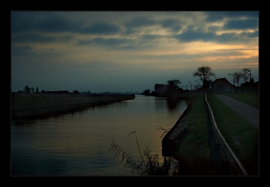 photo "Before a dawn..." tags: landscape, sunset, water