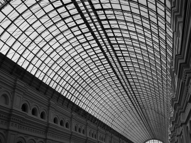 photo "Sight upwards" tags: architecture, black&white, landscape, 