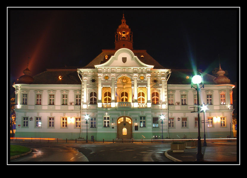 photo "Rathaus" tags: architecture, landscape, night