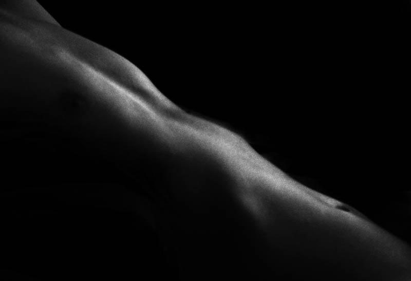 photo "night" tags: nude, black&white, 