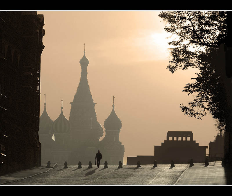 photo "Moscow Morning" tags: landscape, architecture, sunset