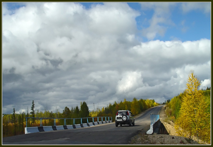 photo "Road to the Yakutsk" tags: landscape, clouds