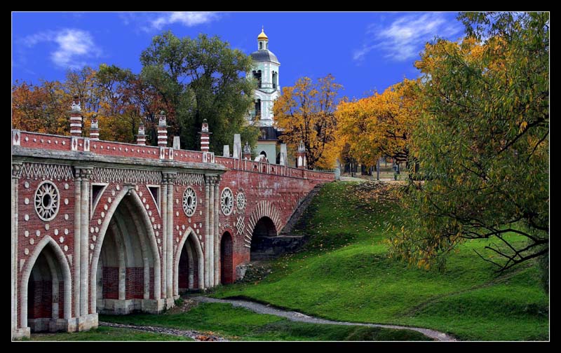 фото "Старый каменный мост" метки: архитектура, пейзаж, осень