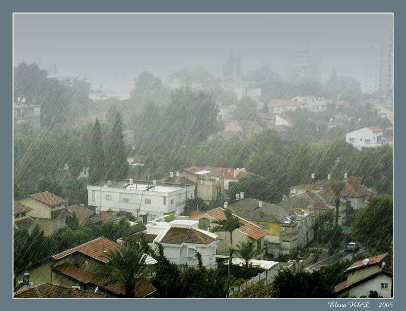 photo "Downpour" tags: landscape, architecture, 