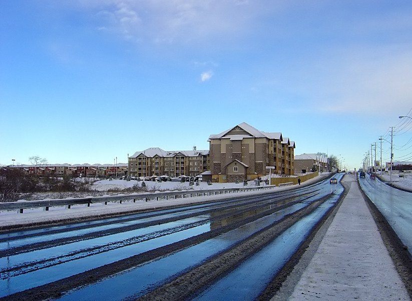 photo "blue city of pink dream" tags: landscape, architecture, winter