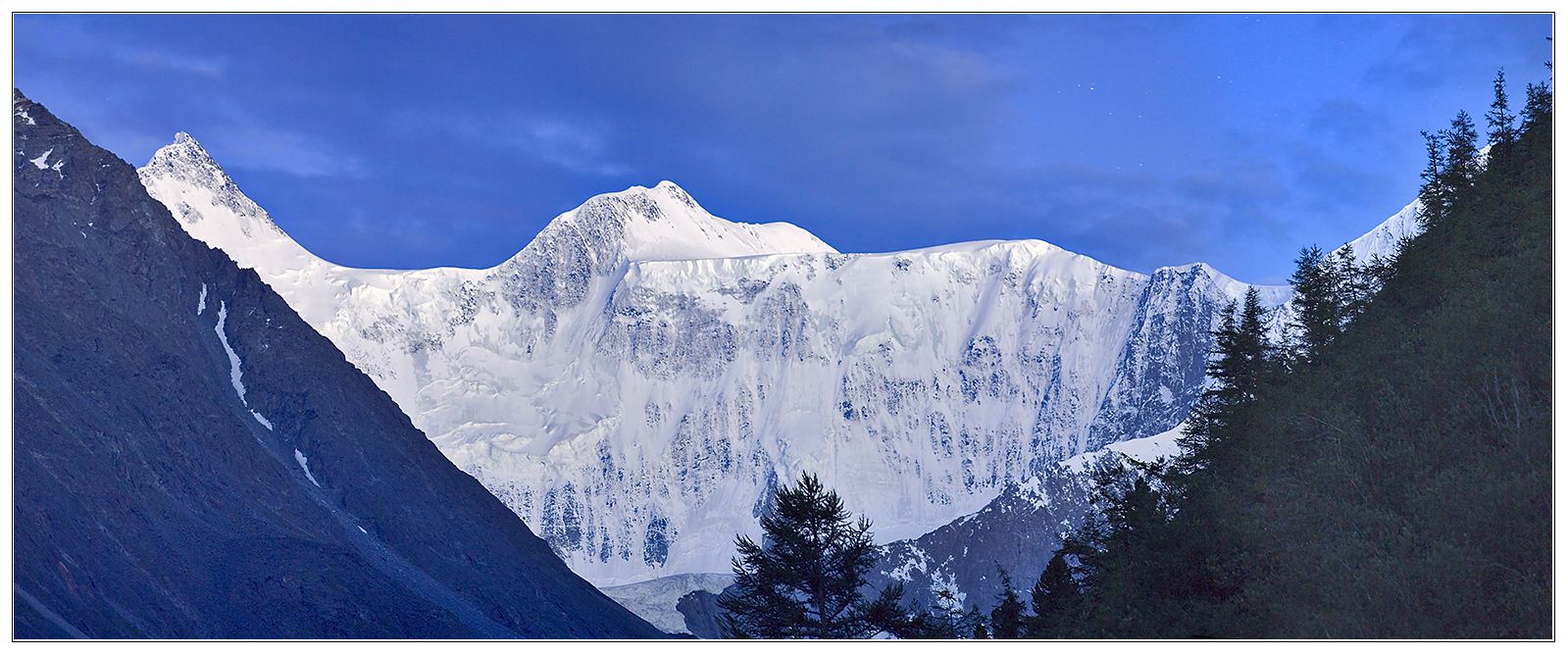 фото "Здесь голубым сияньем льдов..." метки: панорама, пейзаж, горы