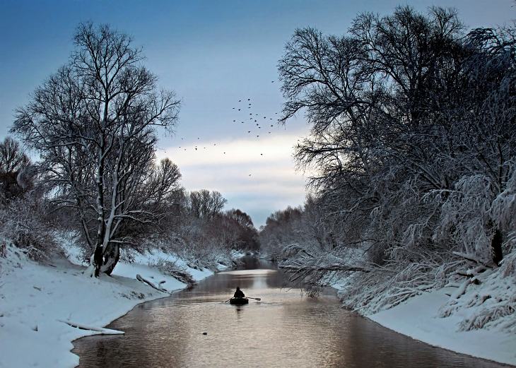 фото "***" метки: пейзаж, вода, зима