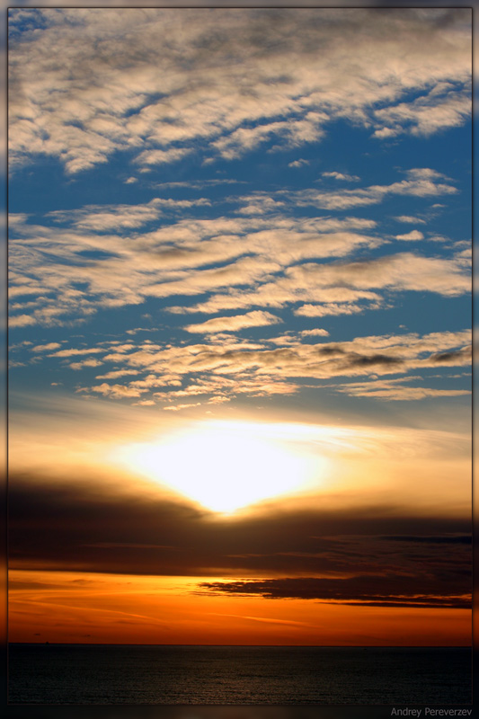 photo "Sunset At Bonita Point" tags: landscape, clouds, sunset