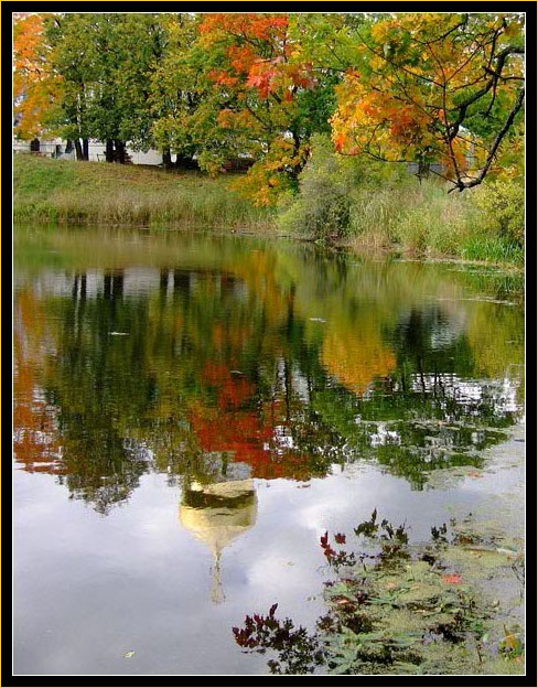 photo "Artist-autumn" tags: landscape, autumn, water