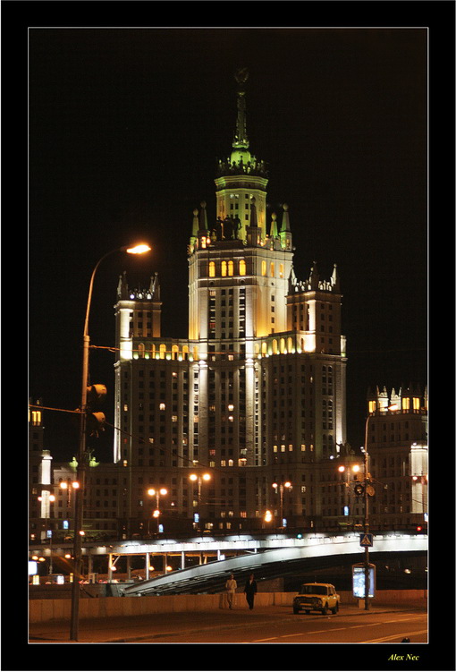 фото "Вечерняя Москва" метки: архитектура, путешествия, пейзаж, Европа