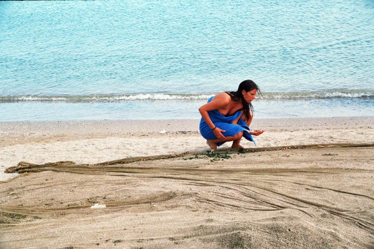 фото "The girl and the sea" метки: пейзаж, портрет, вода, женщина