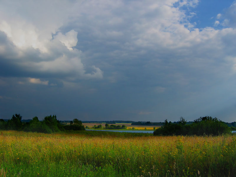 photo "Russian open spaces..." tags: landscape, autumn, clouds