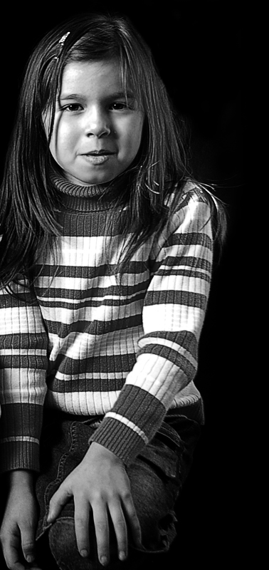 photo "***" tags: portrait, black&white, children