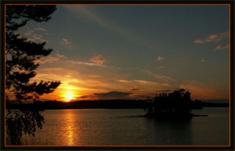 photo "***" tags: landscape, panoramic, sunset