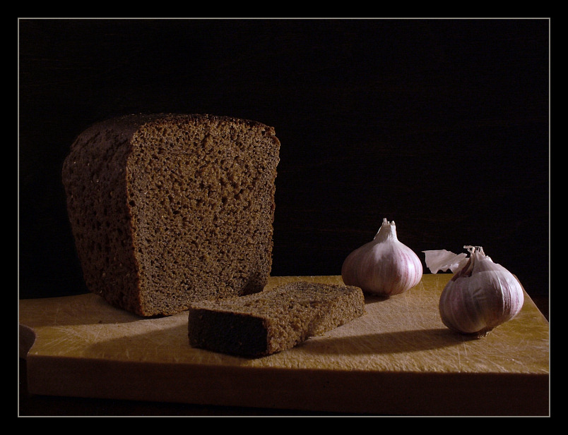 photo "Bread and garlic" tags: still life, 