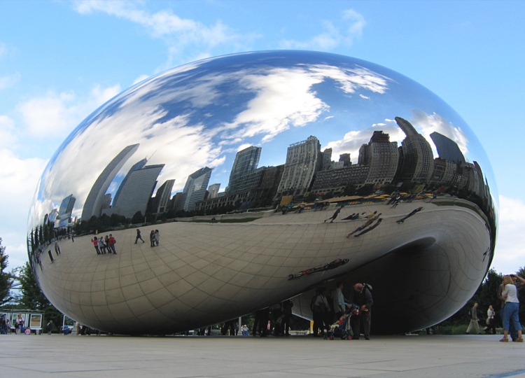 photo "Chicago III - The Bean" tags: architecture, travel, landscape, North America