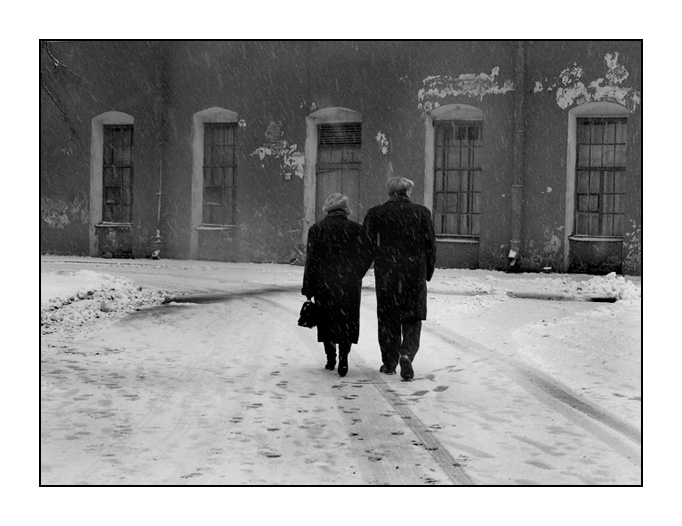 photo "Их путь..." tags: genre, black&white, 