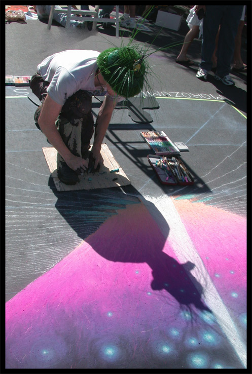 фото "Expressive street artist" метки: портрет, мужчина