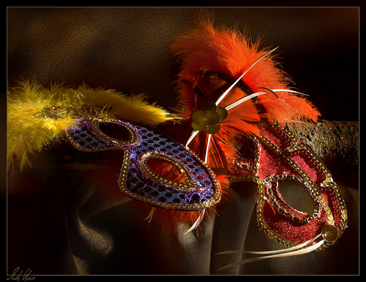 photo "Etude with two masks" tags: still life, 