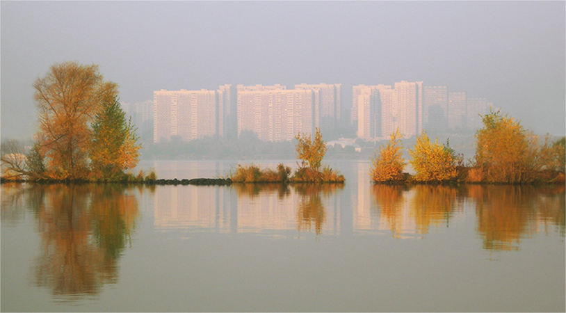 photo "Fiery fountains" tags: landscape, nature, autumn