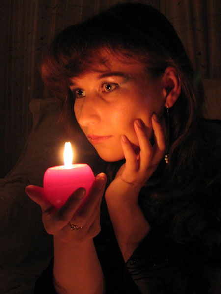 photo "Candle" tags: portrait, woman