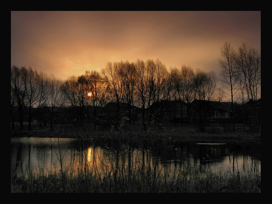 photo "Disturbing dawn." tags: landscape, sunset