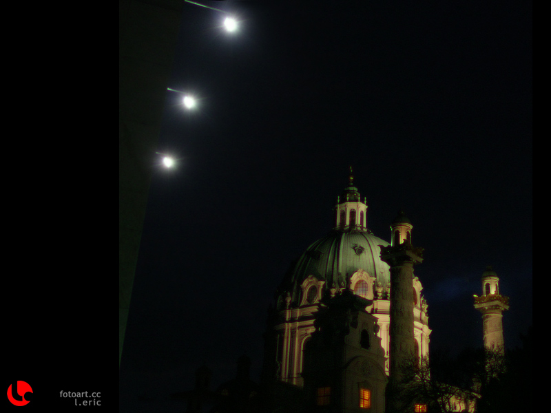 фото "karlskirche - vienna" метки: путешествия, архитектура, пейзаж, Европа