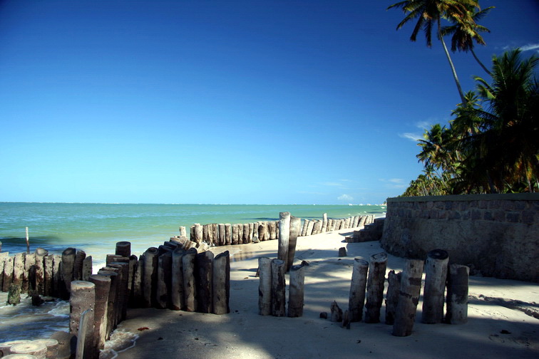 photo "Church on the beach" tags: travel, landscape, South America, summer