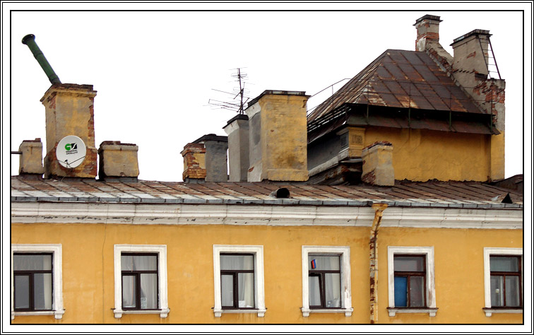 photo "About roofs," tags: architecture, landscape, 