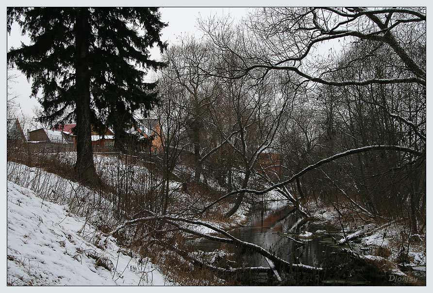 фото "А рядом  Усадьба" метки: пейзаж, зима