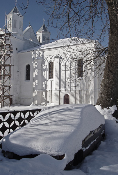 photo "Winter shelter" tags: architecture, landscape, winter