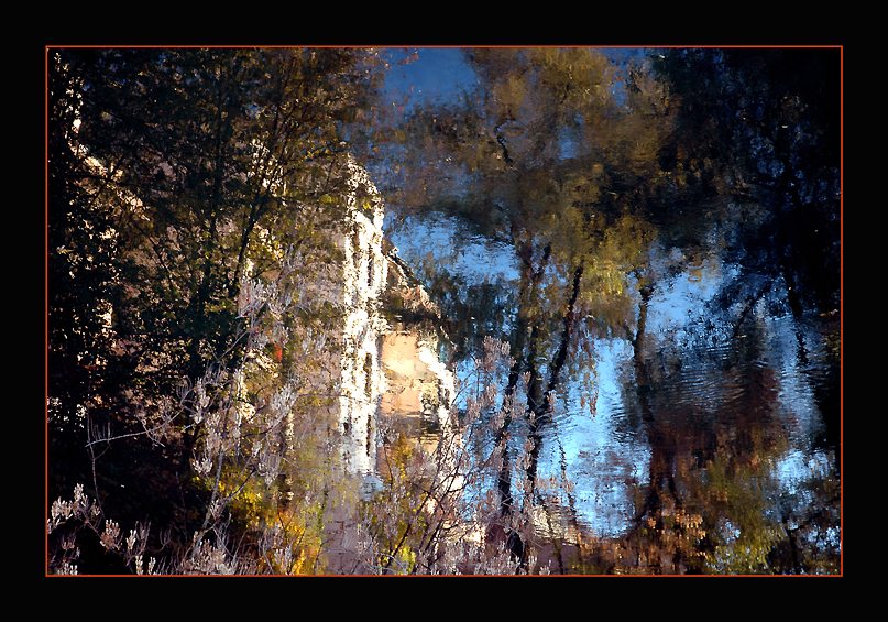photo "Impressions du soir" tags: landscape, abstract, water