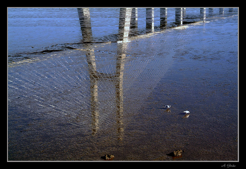 фото "The contrary bridge" метки: пейзаж, абстракция, вода