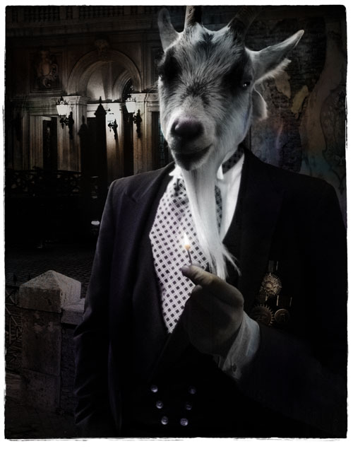 фото "Over and Under General War Commander Sergeant Billy Goat Legs" метки: разное, 