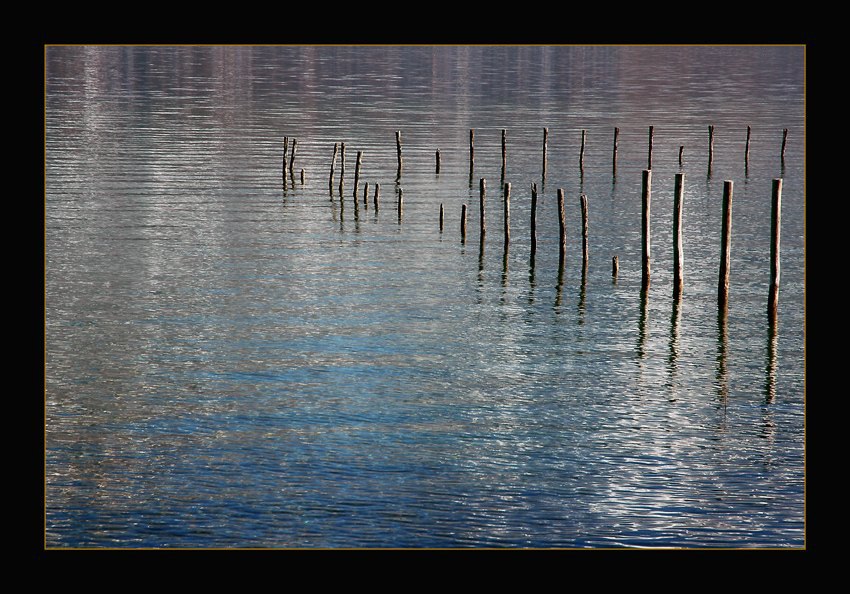 photo "Les sentinelles du Silence" tags: landscape, abstract, 