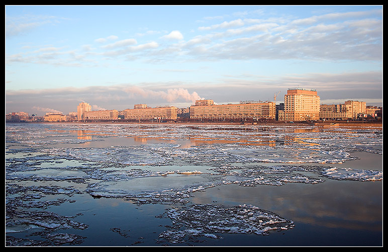 фото "Зимний Питер" метки: архитектура, пейзаж, 