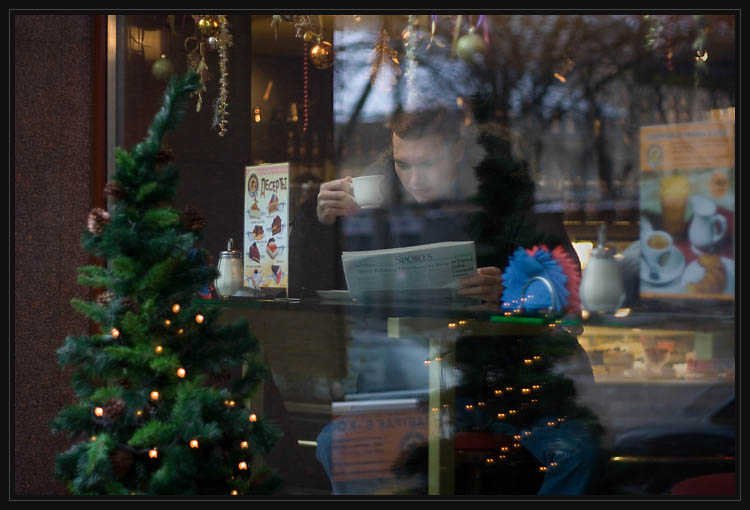 photo "Christmas Coffee" tags: genre, reporting, 