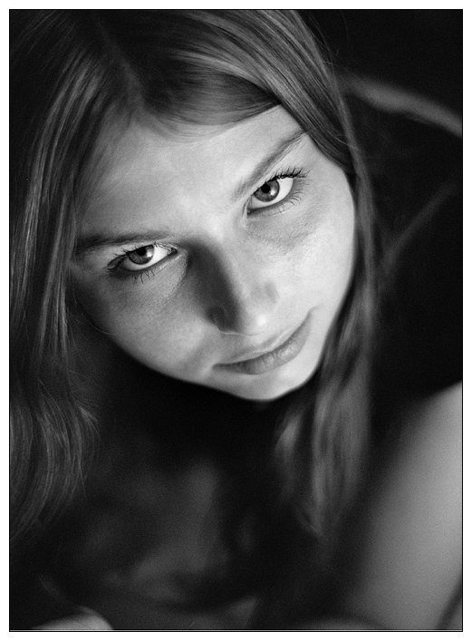 фото "Вика" метки: портрет, черно-белые, женщина