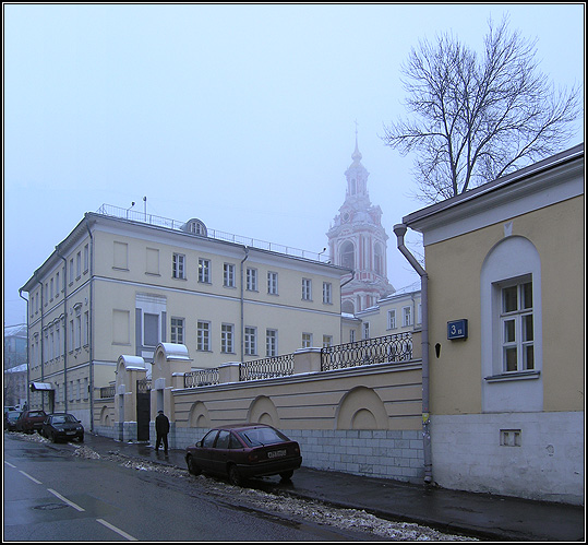 photo "In the Gorokhov lane, Moscow" tags: architecture, landscape, winter