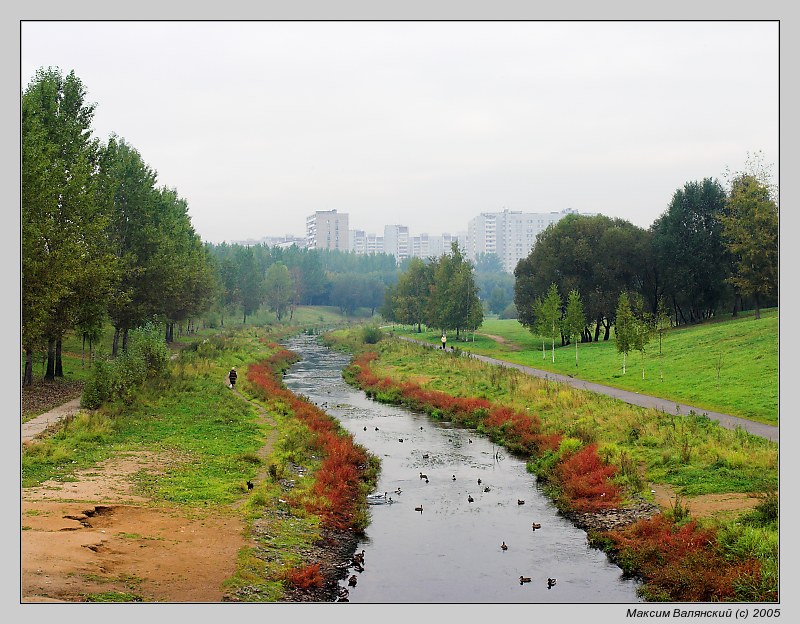 фото "Осень на Яузе" метки: пейзаж, вода, осень