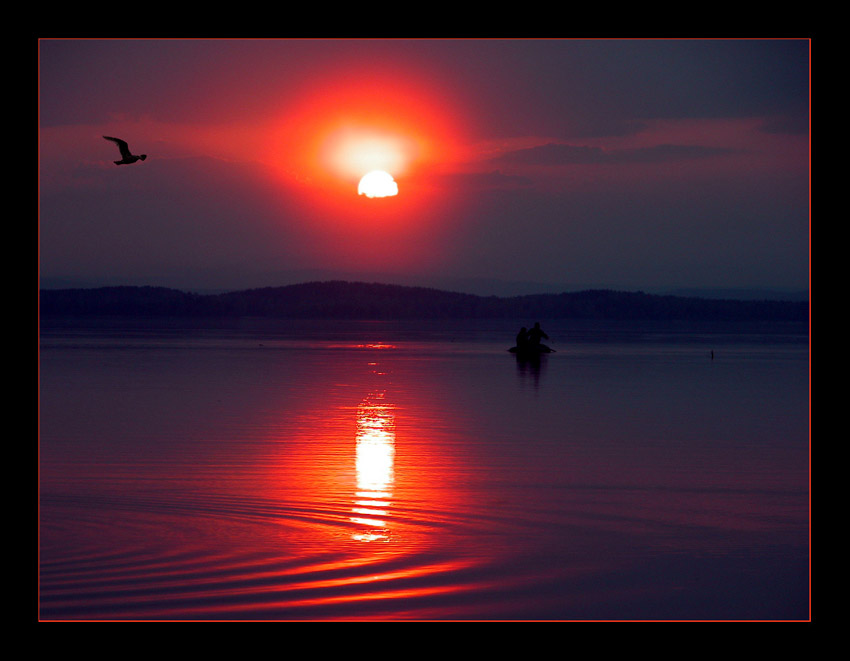 фото "На озере Силач" метки: пейзаж, вода, закат